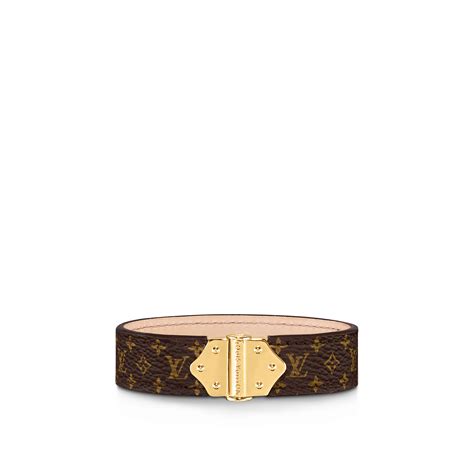 bracciale nano monogram louis vuitton|louis vuitton monogram bracelet silver.